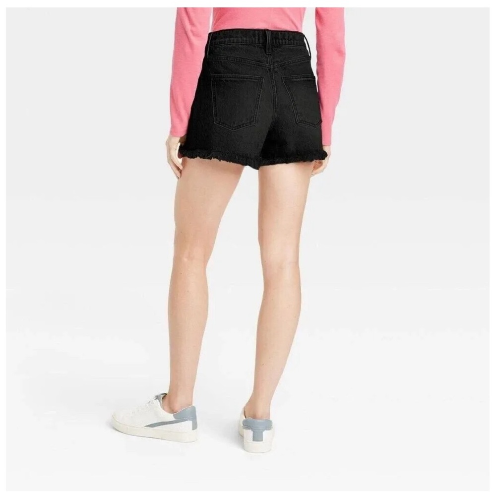 High Rise Denim Cut Off Shorts | Universal Thread - Picture 2 of 6
